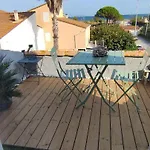 בית אירוח Chambre Avec Tropezienne Vue Mer A L'Ayguade ,Climatisee ,Parking Gratuit Et Proche Aeroport *